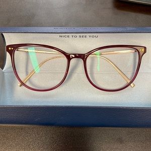 Warby Parker Maren Bluelight filtering glasses